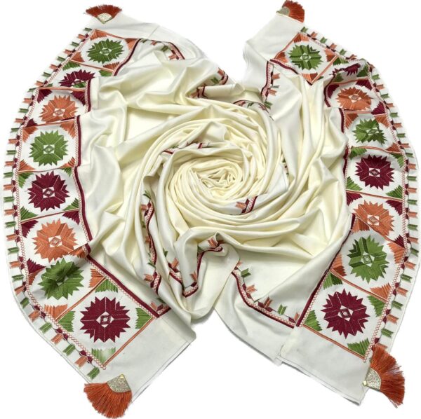ZARA SHAHJHAN LUXURY DHANAK  EMBROIDERED SUIT - Image 6